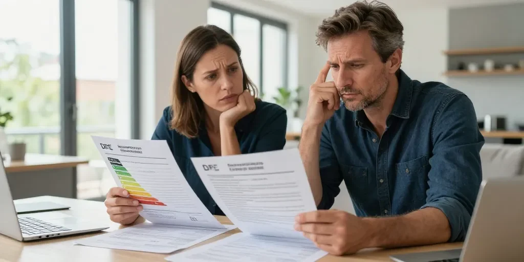 Achat maison DPE F obligation travaux : pourquoi votre banque impose plus que la loi