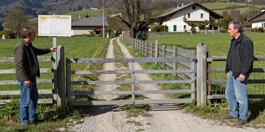 Terrain enclavé sans servitude écrite : le piège du « on a toujours passé par là »